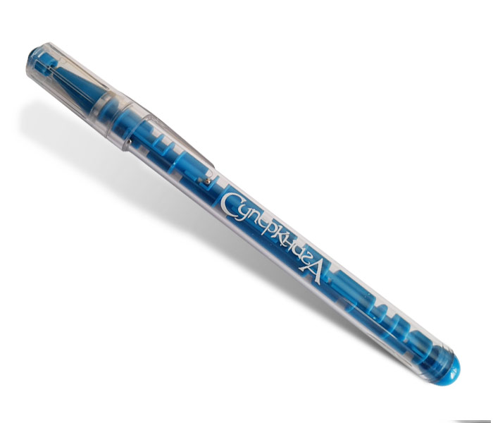 Ручка-антистресс с логотипом 